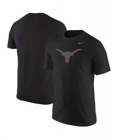 Men's Black Texas Longhorns Logo Color Pop T-shirt $18.00 T-Shirts