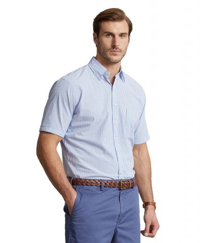 Men's Big & Tall Seersucker Shirt Multi $60.75 Shirts