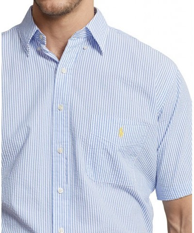 Men's Big & Tall Seersucker Shirt Multi $60.75 Shirts