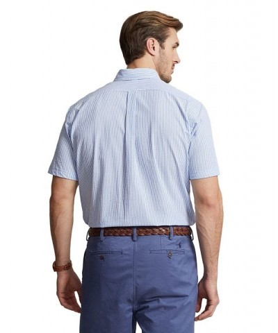 Men's Big & Tall Seersucker Shirt Multi $60.75 Shirts