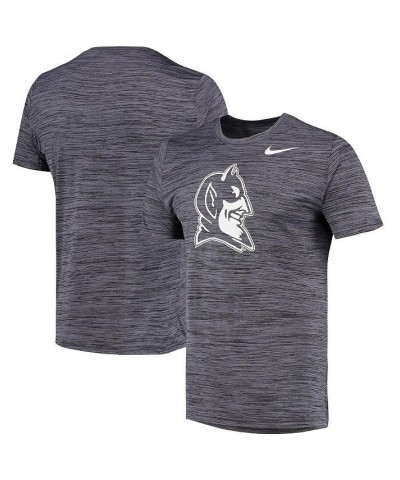 Men's Black Duke Blue Devils Tonal Velocity Legend Performance T-shirt $22.35 T-Shirts