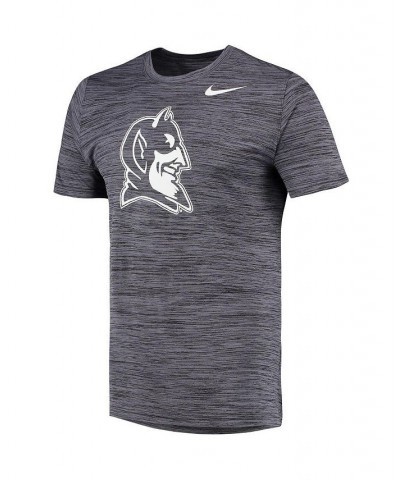 Men's Black Duke Blue Devils Tonal Velocity Legend Performance T-shirt $22.35 T-Shirts