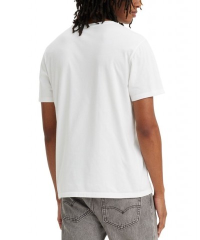 Men's Short Sleeve Crewneck Logo Graphic T-Shirt White $16.80 T-Shirts