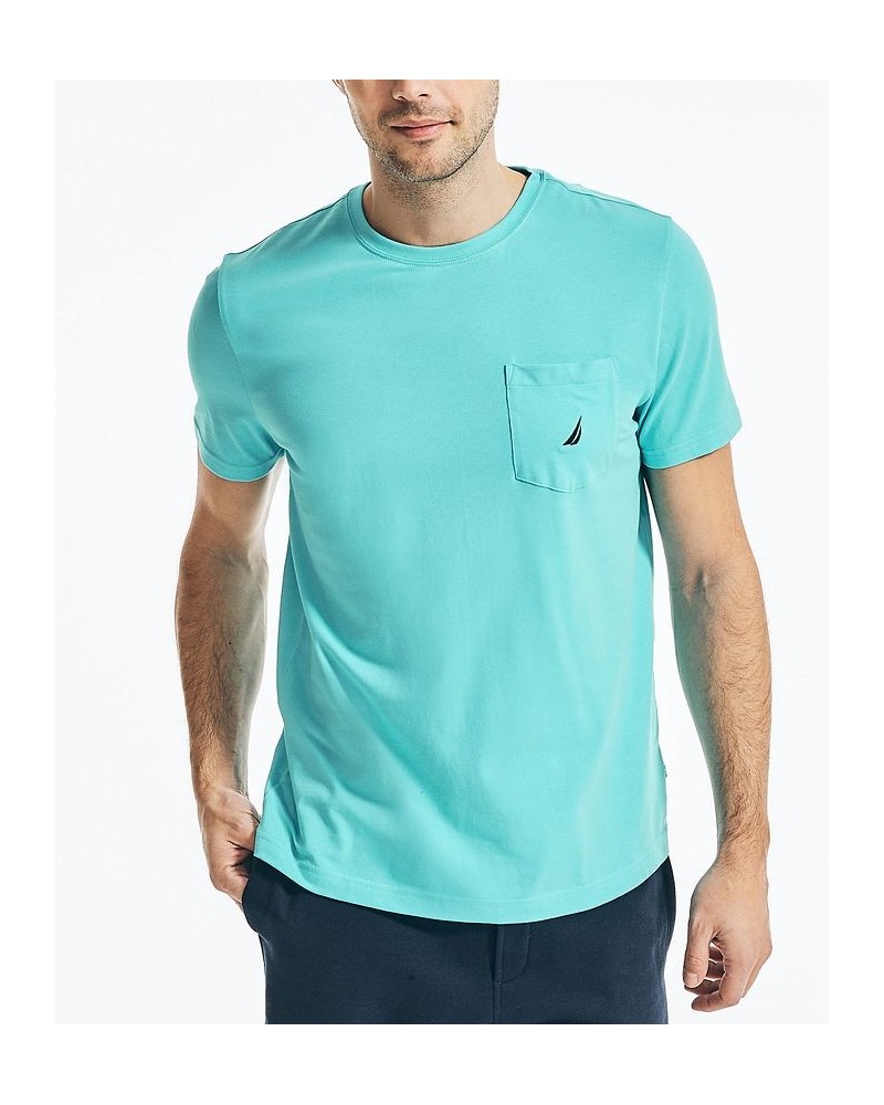 Men's Classic-Fit Solid Crew Neck Pocket T-Shirt PD12 $14.96 T-Shirts