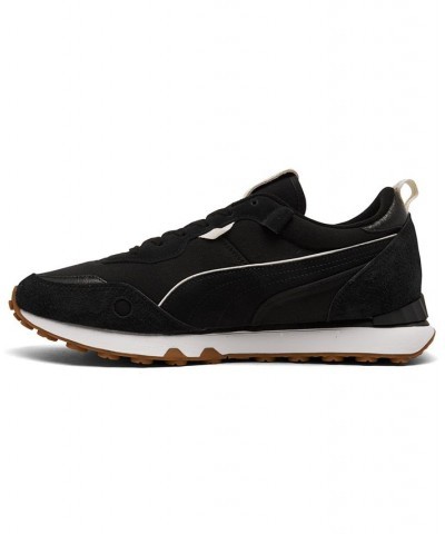 Men's Rider Future Vintage-Like Casual Sneakers Black $31.00 Shoes