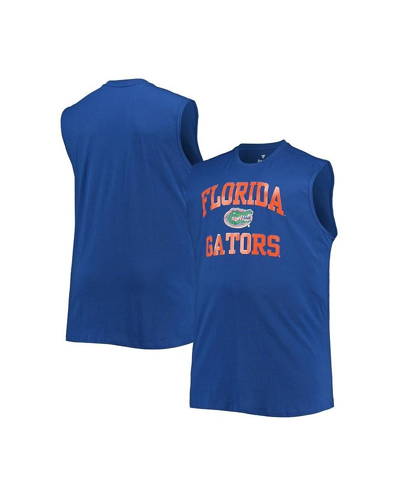 Men's Florida Gators Royal Big and Tall Team Muscle Tank Top $22.79 T-Shirts