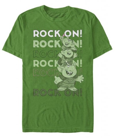 Men's Rock-On Short Sleeve Crew T-shirt Green $14.35 T-Shirts