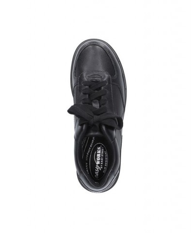 Easy Works by Women's Goal Sneakers Black $44.10 Shoes