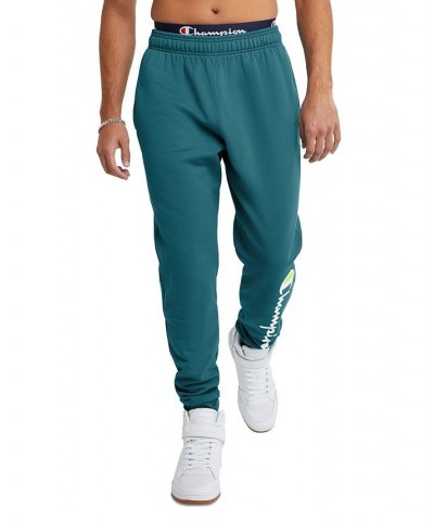 Men's Powerblend Fleece Jogger Pants Nifty Turq $19.95 Pants