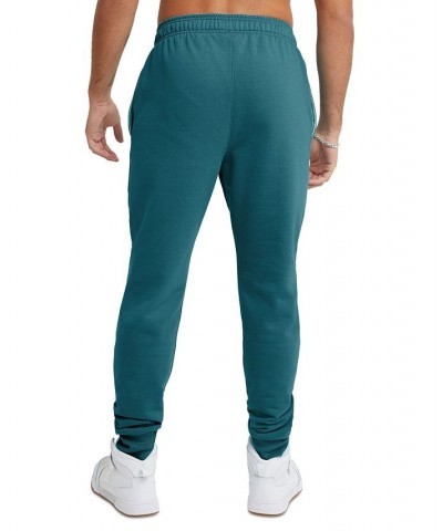 Men's Powerblend Fleece Jogger Pants Nifty Turq $19.95 Pants