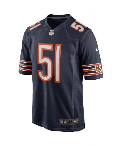 Men's Dick Butkus Navy Chicago Bears Game Retired Player Jersey $47.08 Jersey