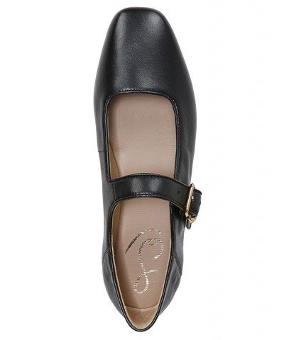 Women's Michaela Mary Jane Flats Black $47.60 Shoes