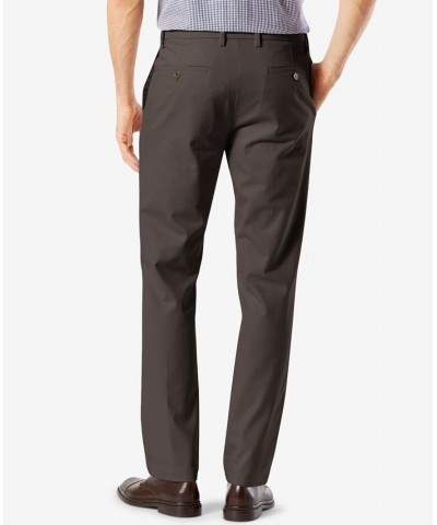 Signature Lux Cotton Stretch Khaki Pants Collection Gray $27.60 Pants