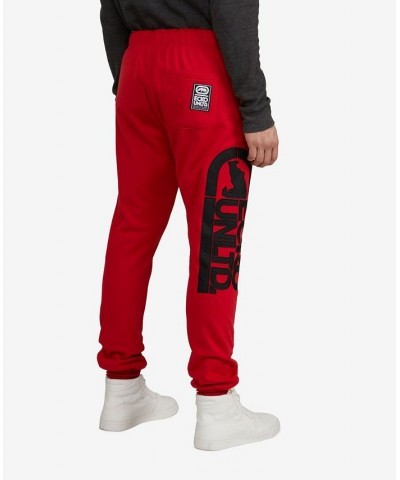 Men's Track Em Down Joggers Red $29.58 Pants