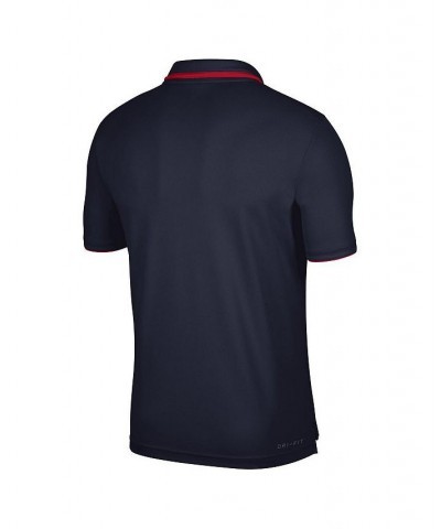 Men's Navy Arizona Wildcats Wordmark Performance Polo Shirt $26.65 Polo Shirts