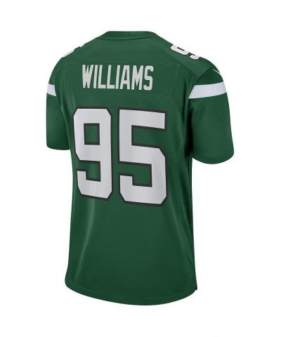 Men's Quinnen Williams Gotham Green New York Jets Game Jersey $52.43 Jersey