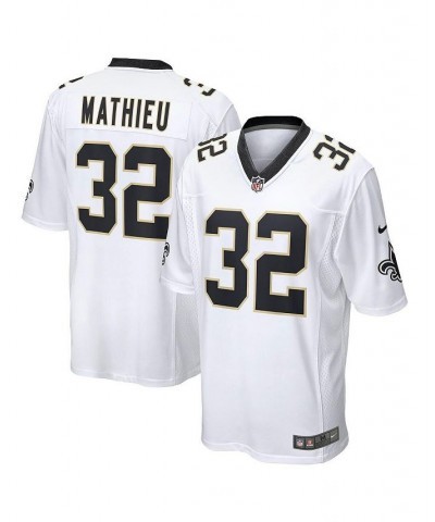 Men's Tyrann Mathieu White New Orleans Saints Game Jersey $58.80 Jersey