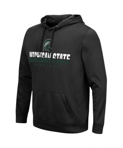 Men's Black Michigan State Spartans Lantern Pullover Hoodie $25.50 Sweatshirt