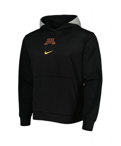 Men's Black Minnesota Golden Gophers Spotlight Performance Pullover Hoodie $35.70 Sweatshirt