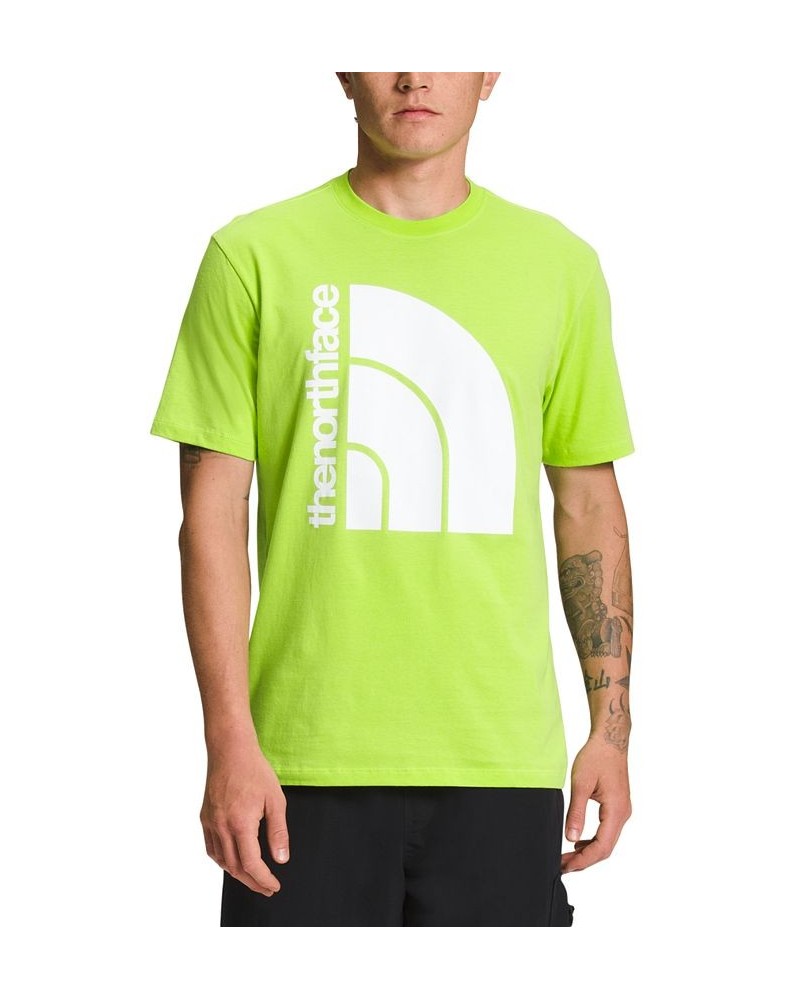 Men's Jumbo Half-Dome Logo T-Shirt Yellow $24.00 T-Shirts