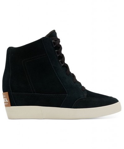 Out N About II Lace-Up Wedge Sneakers Blue $70.50 Shoes