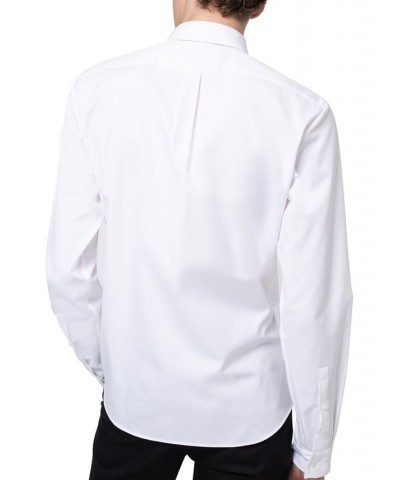 Hugo Boss Men's Extra-Slim Fit Poplin Shirt White $33.94 Shirts