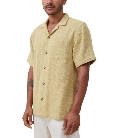 Men's Palma Short Sleeve Shirt Tan/Beige $28.99 Shirts