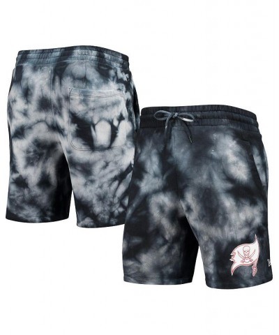 Men's Black Tampa Bay Buccaneers Tie-Dye Shorts $30.79 Shorts