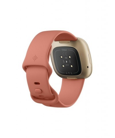 Versa 3 Pink Clay Strap Smart Watch 39mm $65.08 Accessories