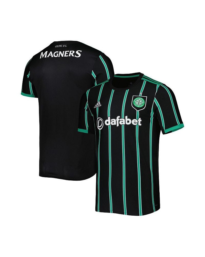 Men's Black Celtic 2022/23 Away Replica Jersey $41.00 Jersey