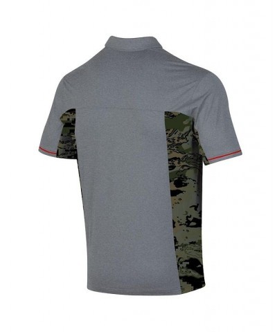 Men's Gray Texas Tech Red Raiders Freedom Polo Shirt $46.20 Polo Shirts