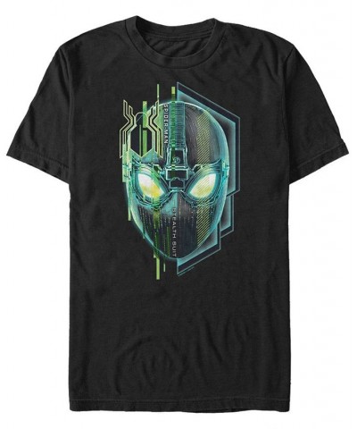 Marvel Men's Spider-Man Far From Home Stealth Suit Big Face, Short Sleeve T-shirt Black $14.35 T-Shirts