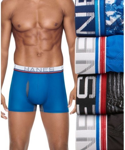 Men's 4-Pk. Ultimate Sport with X-Temp Total Support Pouch Trunks Multi $14.88 Underwear