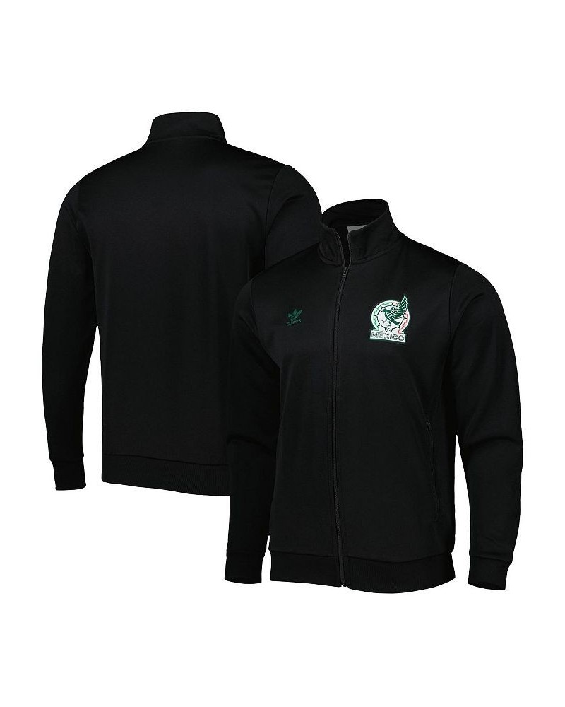 Men's Black Mexico National Team Essential Full-Zip Track Jacket $31.50 Jackets