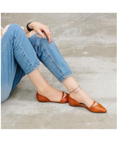 Women's Braely Flat Red $41.59 Shoes