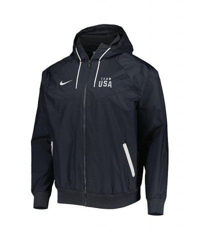 Men's Black Team USA Windrunner Full-Zip Jacket $47.15 Jackets