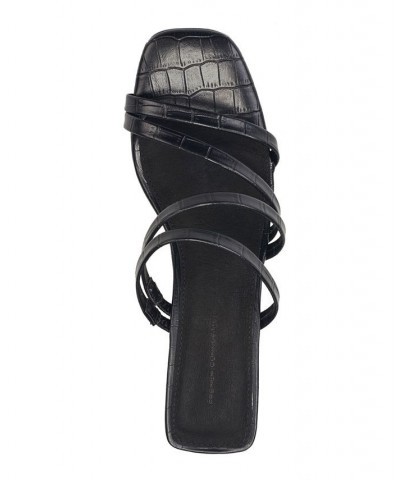 Women's Parker Heeled Sandals Black $41.16 Shoes