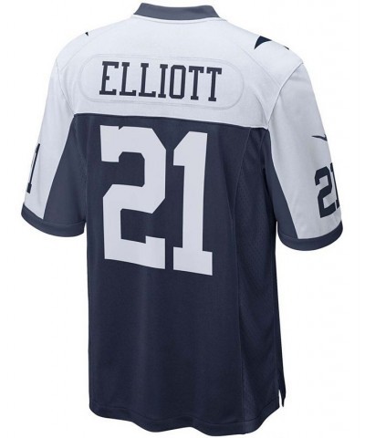 Men's Ezekiel Elliott Navy Dallas Cowboys Alternate Game Team Jersey $44.80 Jersey