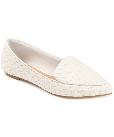 Women's Misty Woven Loafer White $36.75 Shoes