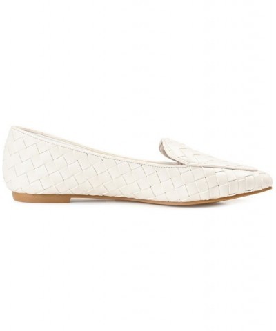 Women's Misty Woven Loafer White $36.75 Shoes