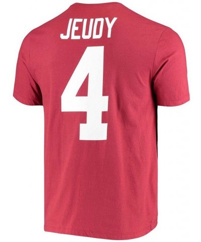 Men's Jerry Jeudy Crimson Alabama Crimson Tide Name Number Alumni T-shirt $15.36 T-Shirts