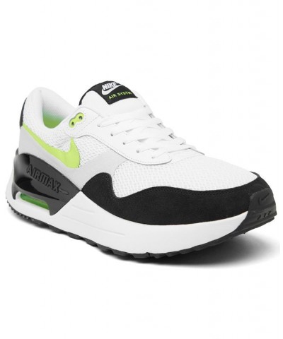 Men's Air Max SYSTM Casual Sneakers White $36.90 Shoes