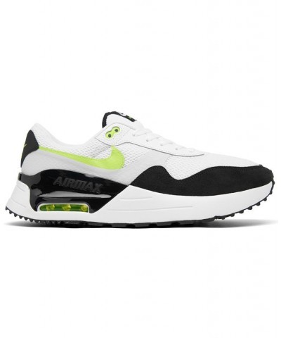 Men's Air Max SYSTM Casual Sneakers White $36.90 Shoes