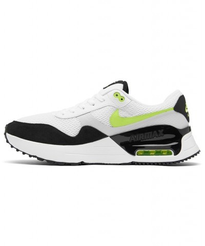 Men's Air Max SYSTM Casual Sneakers White $36.90 Shoes