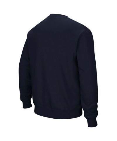 Men's Navy Yale Bulldogs Arch Logo Crew Neck Sweatshirt $25.20 Sweatshirt