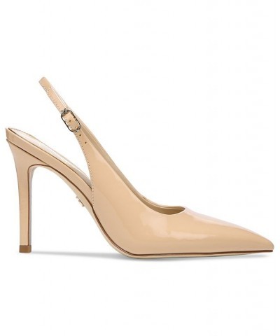 Women's Hazel Slingback Pumps PD02 $72.00 Shoes