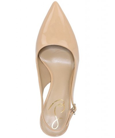 Women's Hazel Slingback Pumps PD02 $72.00 Shoes