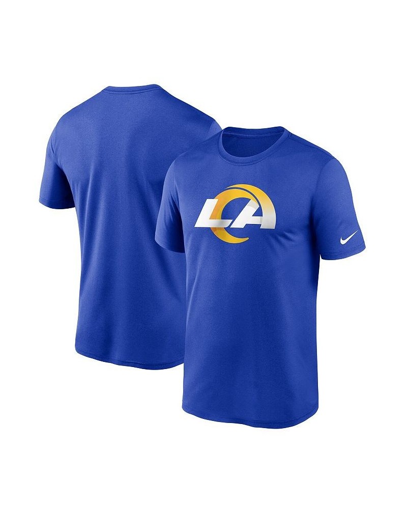 Men's Royal Los Angeles Rams Logo Essential Legend Performance T-Shirt $24.50 T-Shirts