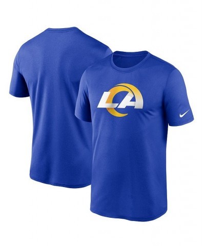 Men's Royal Los Angeles Rams Logo Essential Legend Performance T-Shirt $24.50 T-Shirts