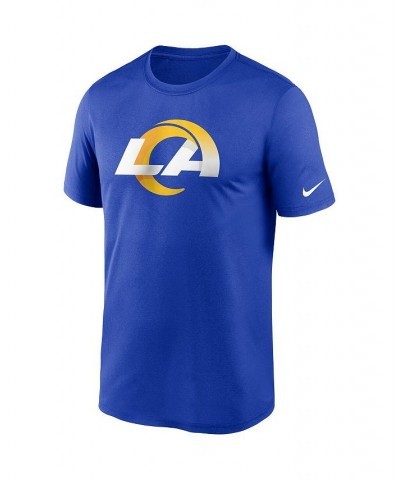 Men's Royal Los Angeles Rams Logo Essential Legend Performance T-Shirt $24.50 T-Shirts